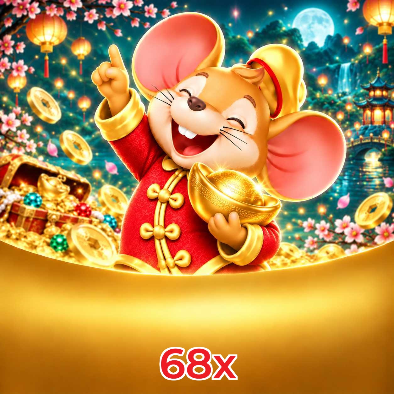 Jackpots progressivos 68x — R$ 8,3 milhões acumulados